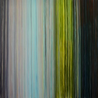 Curtain, Acryl auf Leinwand, 100 x 100, 2019